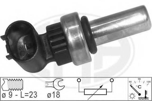 55591002 Opel sensor de temperatura do fluido de esfriamento