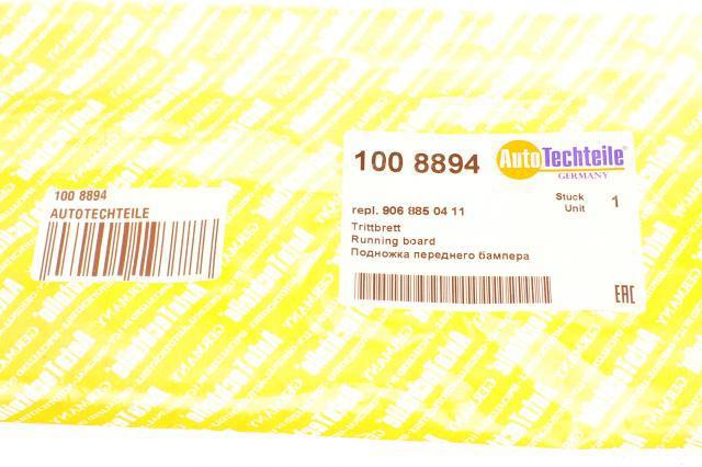 Передний клык бампера Autotechteile 1008894