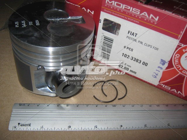 1023383000 Mopart pistão do kit para 1 cilindro, std