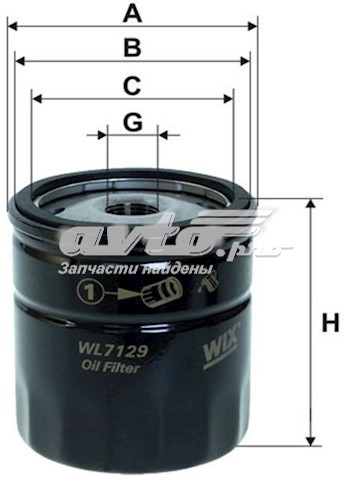 Купить WL712912 WIX Корпус масляного фильтра