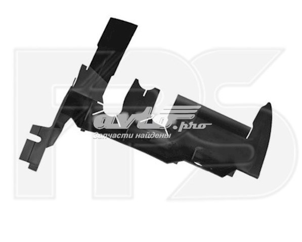 FP7406223 FPS Воздуховод (дефлектор) радиатора левый