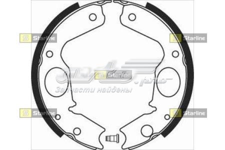 Тормозные колодки стояночного тормоза Starline BC08350 цена, от 23.26 USD