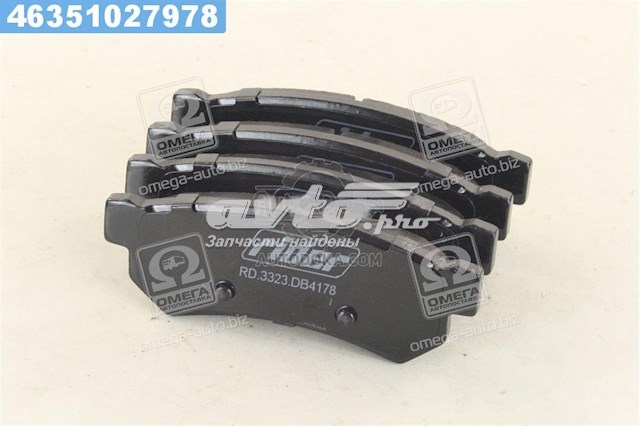 Колодки дисковые  Rider RD3323DB4178 цена, от 10.24 USD