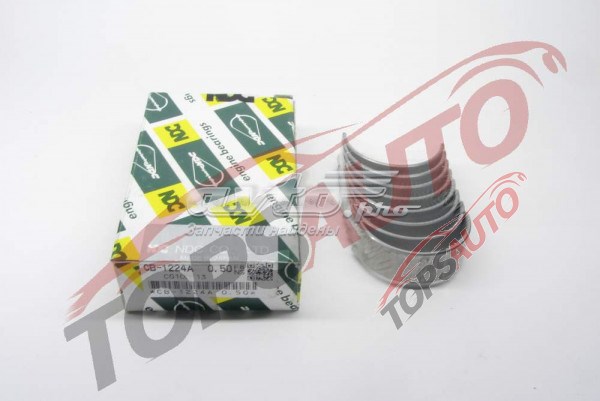 Folhas inseridas de cambota de biela, kit, 2ª reparação ( + 0,50) para Nissan Micra (K11)