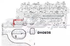 11101B9240 Toyota cabeça de motor (cbc)