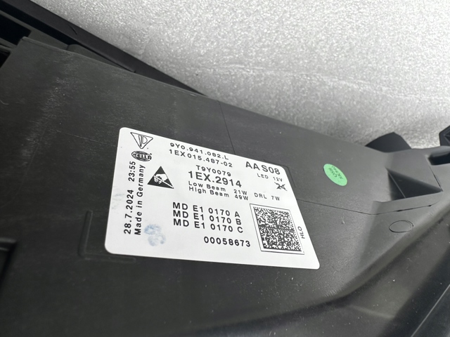  Porsche 9Y0941082L
