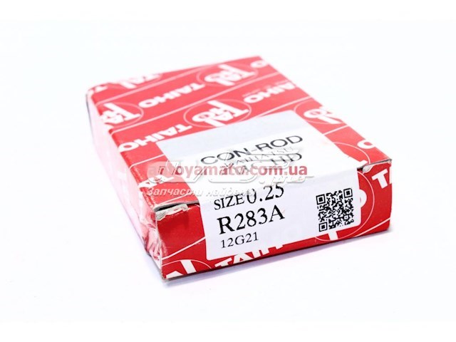 R283A025 Taiho folhas inseridas de cambota de biela, kit, 1ª reparação ( + 0,25)