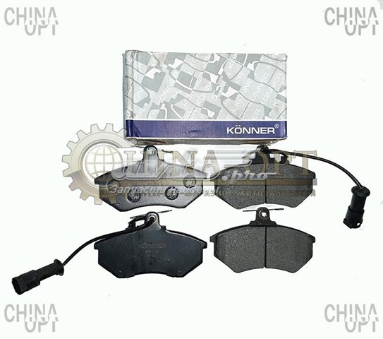 Передние тормозные колодки KPF1725 Konner
