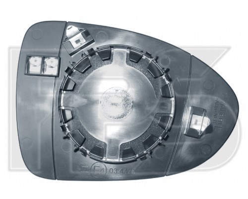 Зеркальный элемент водительского зеркала FPS FP4029M13 цена, от 17.49 USD