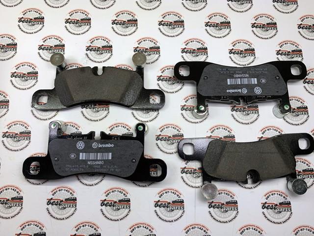 PAA698451 Porsche Колодки тормозные дисковые комплект