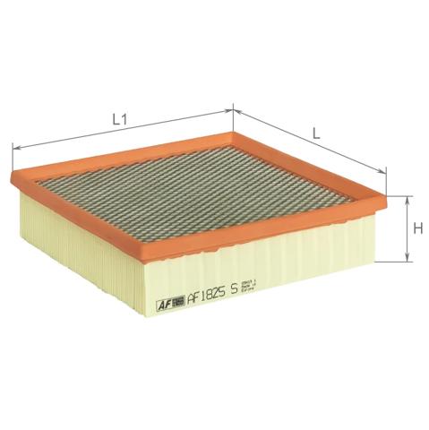 Элемент воздушного фильтра Alpha Filter AF1825S цена, от 4.76 USD