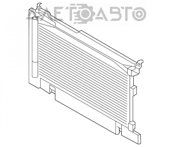 Radiador de aparelho de ar condicionado 73210SJ000 Subaru