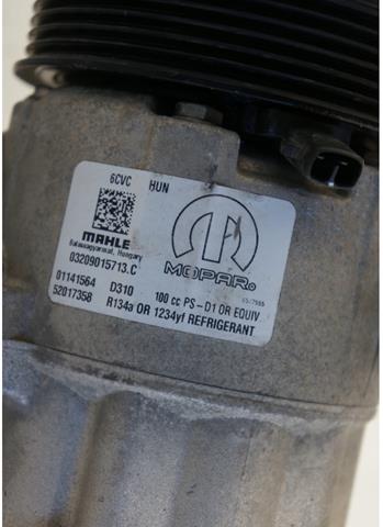 52017358 Fiat/Alfa/Lancia Компрессор хладагента