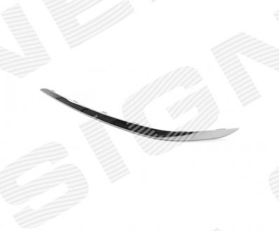 Молдинг решетки переднего бампера, левый BMW 51117362695