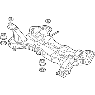 Купить 62405B2040 Hyundai/Kia Поперечина передней подвески