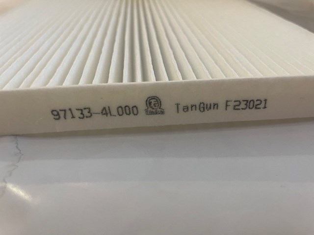Воздушный фильтр салона Tangun F23021