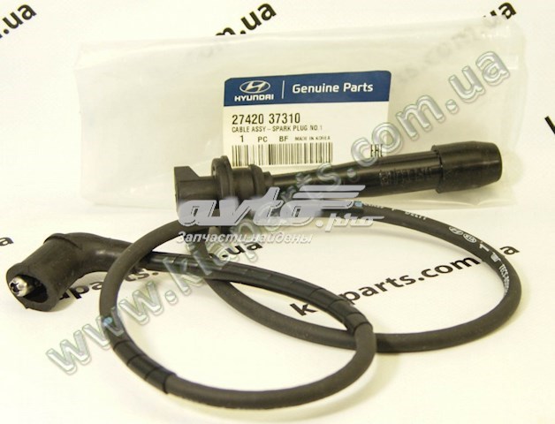Cable de encendido, cilindro №1 2742037310 HYUNDAI