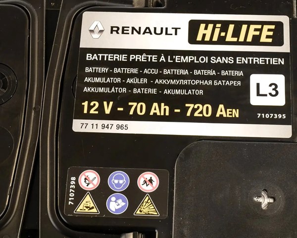 Купить 7711947965 Renault (RVI) Батарея аккумуляторная