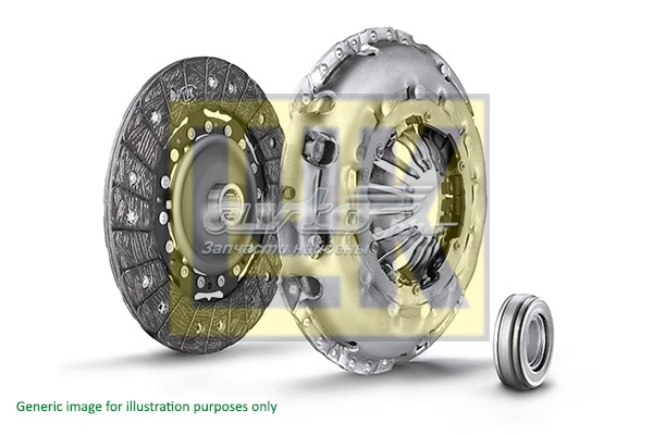 Комплект сцепления (3 части) LUK 620342300 цена, от 183.44 USD