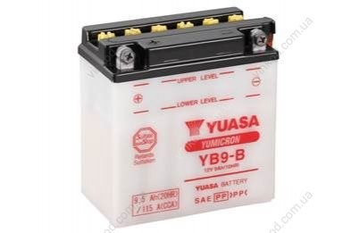 Купить Аккумулятор Yuasa 9,5 А/ч (YB9B)