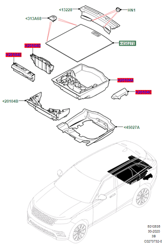 LR106827 Land Rover 