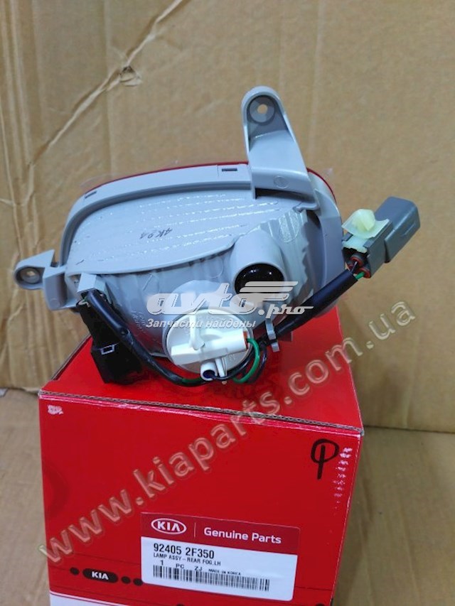 Фонарь противотуманный задний, левый Hyundai/Kia 924052F350