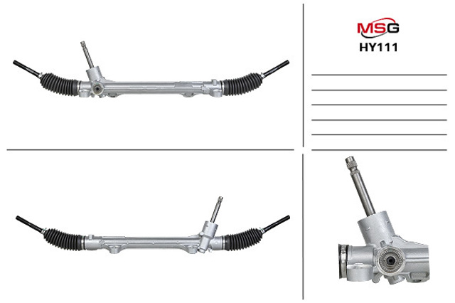 Купить HY111 MSG Рулевая рейка