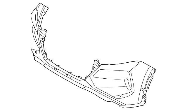 Бампер на авто Nissan/Infiniti 620226RM0H цена, от 4038.12 UAH