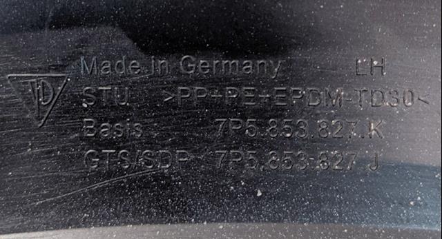  7P5853827K Porsche
