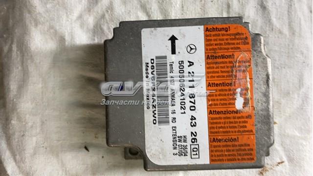 Блок управління airbag A2118704326 MERCEDES