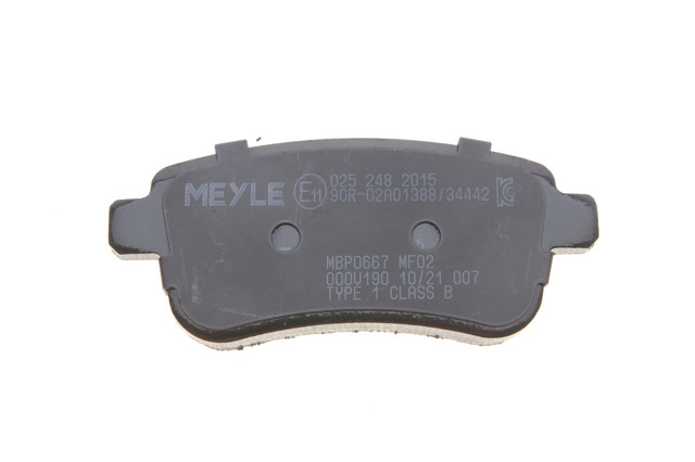 Задние тормозные колодки 252482015 Meyle