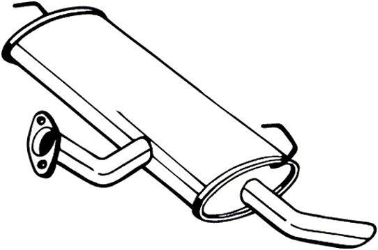 Выхлопная труба на Nissan Qashqai II J11