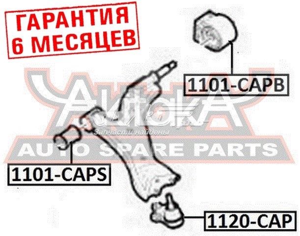 1101CAPB Akitaka Сайлентблок нижнего переднего рычага