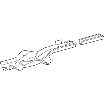 5760178020 Toyota longarina de chassi traseira direita