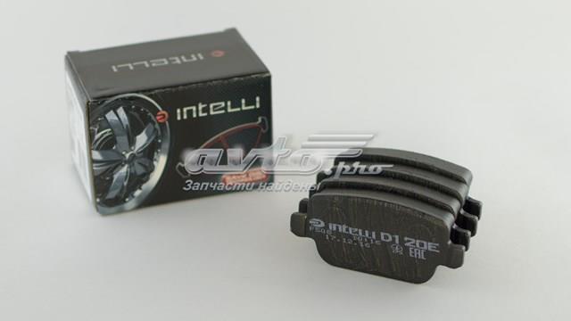 Колодки тормозные задние дисковые DAFMI D120E