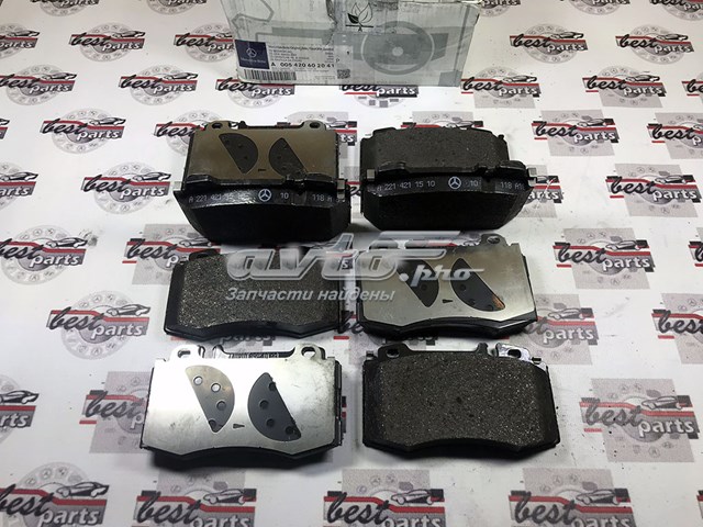 Колодки Mercedes A005420602041 цена, от 328.87 USD
