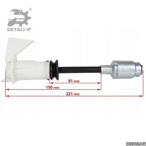 Замок капота DF15804 Detali IF