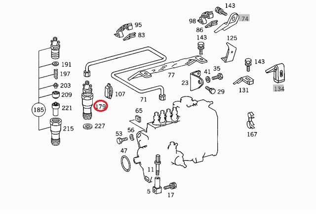 Форсунки Bosch 0432217161