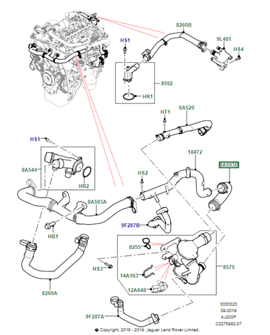 LR092095 Land Rover 