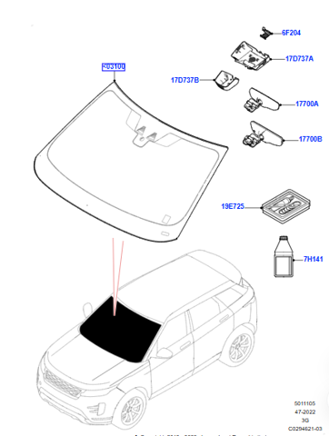 LR186608 Land Rover 