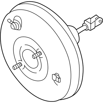 D72105NA0A Nissan/Infiniti Усилитель тормоза вакуумный