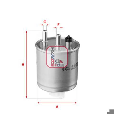 Топливный фильтр S4117NR Sofima