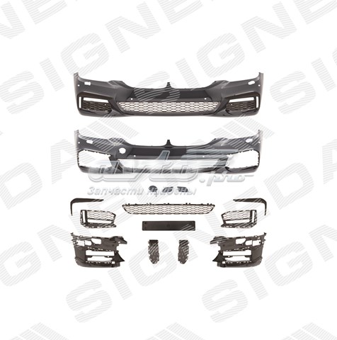 PBM04260SET Signeda Бампер передний в сборе