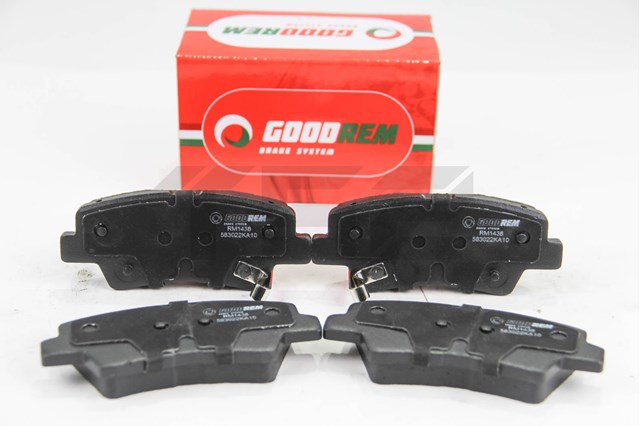 Колодки тормозные задние дисковые GOODREM RM1438