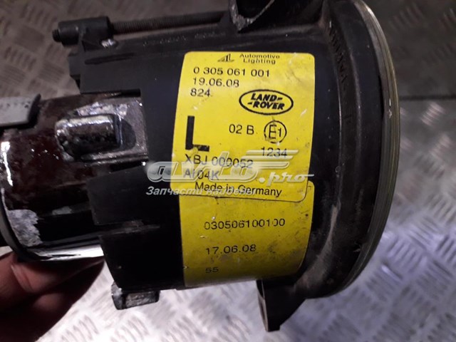 фара противотуманная левая XBJ000052 Фара противотуманная, левая LAND ROVER XBJ000052