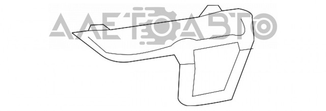 Решетка переднего бампера, правая FPS FP2834938 цена, от 17.82 USD