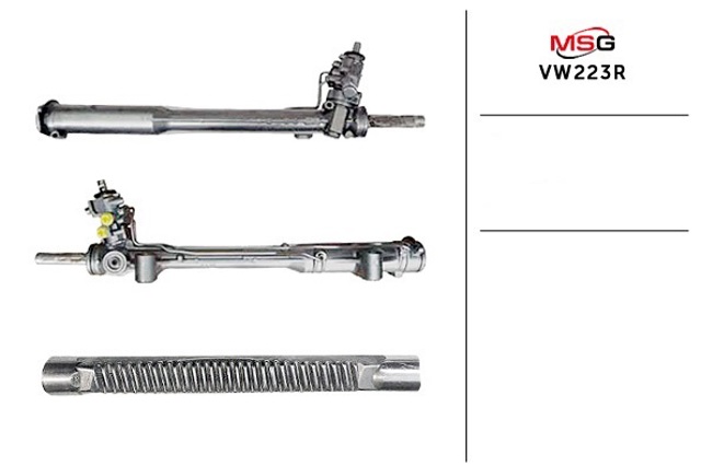 Реечный рулевой механизм MSG Rebuilding VW223R цена, от 385.15 USD