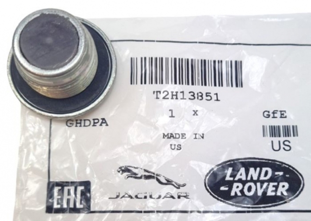 Купить T2H13851 Jaguar Пробка заливная заднего/переднего моста
