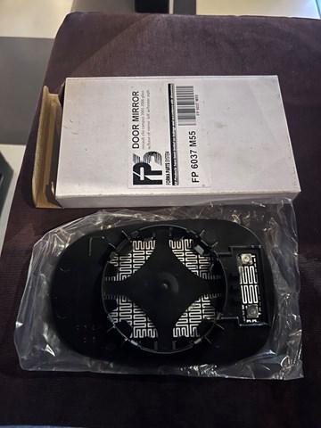 FP6037M55 FPS Зеркальный элемент левого зеркала заднего вида