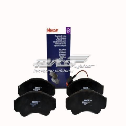 Колодки тормозные передние дисковые KLAXCAR FRANCE 24978Z